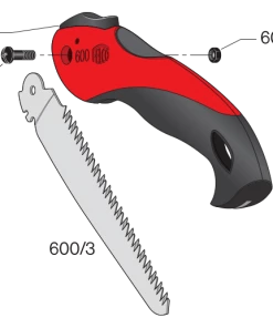 Hand Saws FELCO 600 Folding Pruning Saw 16 Cm / 6.3 Inch Blade