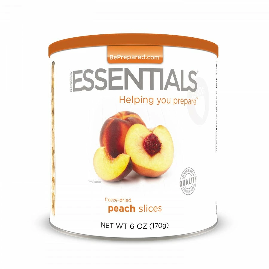 Food & Food Storage Emergency Essentials Freeze Dried Peach Slices - Large Can 1 Food & Food Storage Emergency Essentials Freeze Dried Peach Slices - Large Can