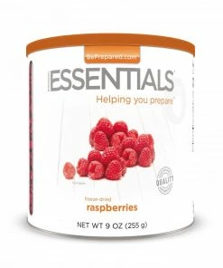 Food & Food Storage Emergency Essentials Freeze-Dried Raspberries Large Can