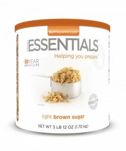 Emergency Essentials Light Brown Sugar Large Can Food & Food Storage