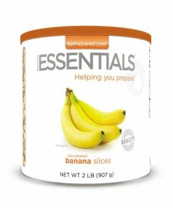 Food & Food Storage Emergency Essentials Dehydrated Banana Slices Large Can