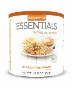 Emergency Essentials Hash Brown Potatoes - 879g Food & Food Storage