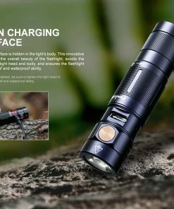 FENIX E09R 600 LUMENS RECHARGEABLE EDC FLASHLIGHT Flashlights