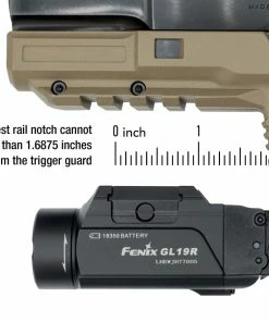 Fenix GL19R Rechargeable Tac Light - 1200 Lumens