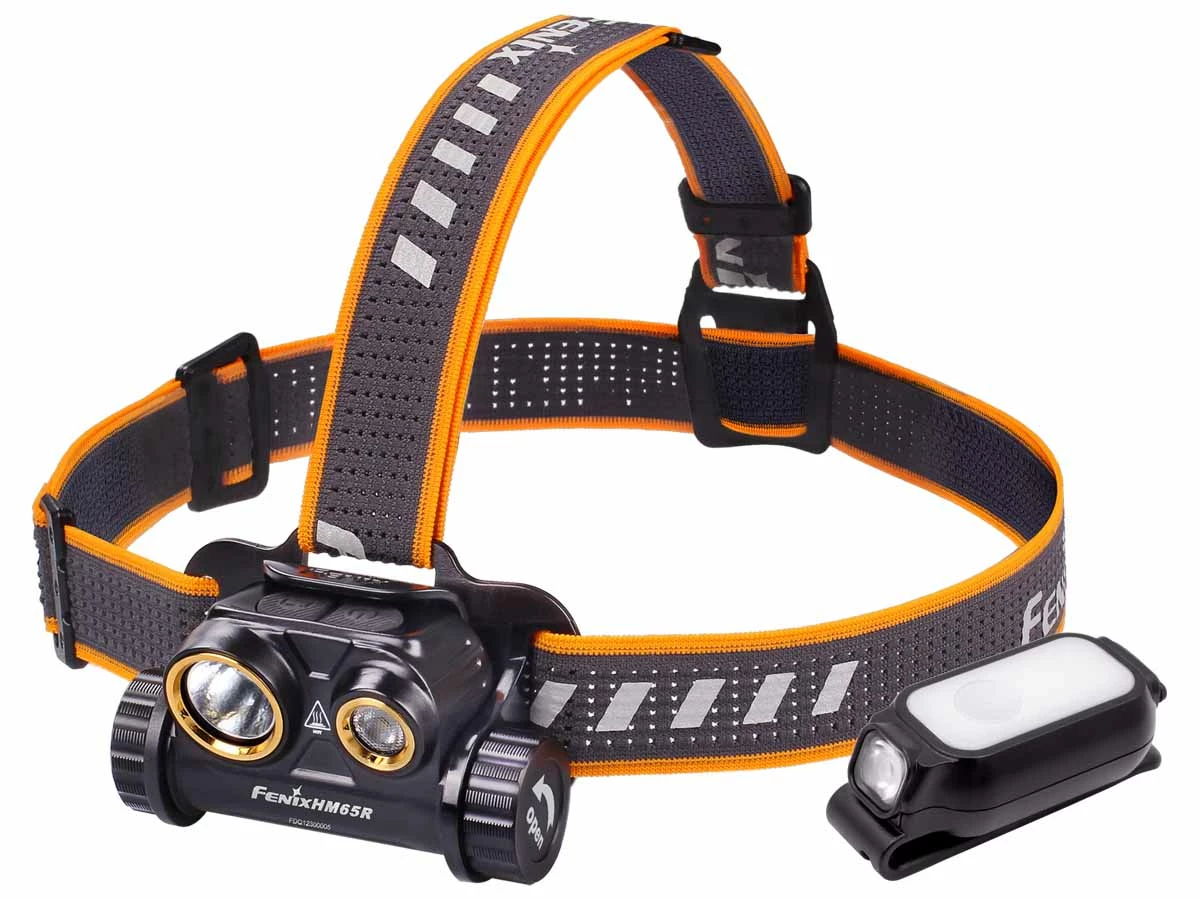 Fenix HM65R Rechargeable Headlamp + E-Lite Combo Headlamps 1 Fenix HM65R Rechargeable Headlamp + E-Lite Combo Headlamps