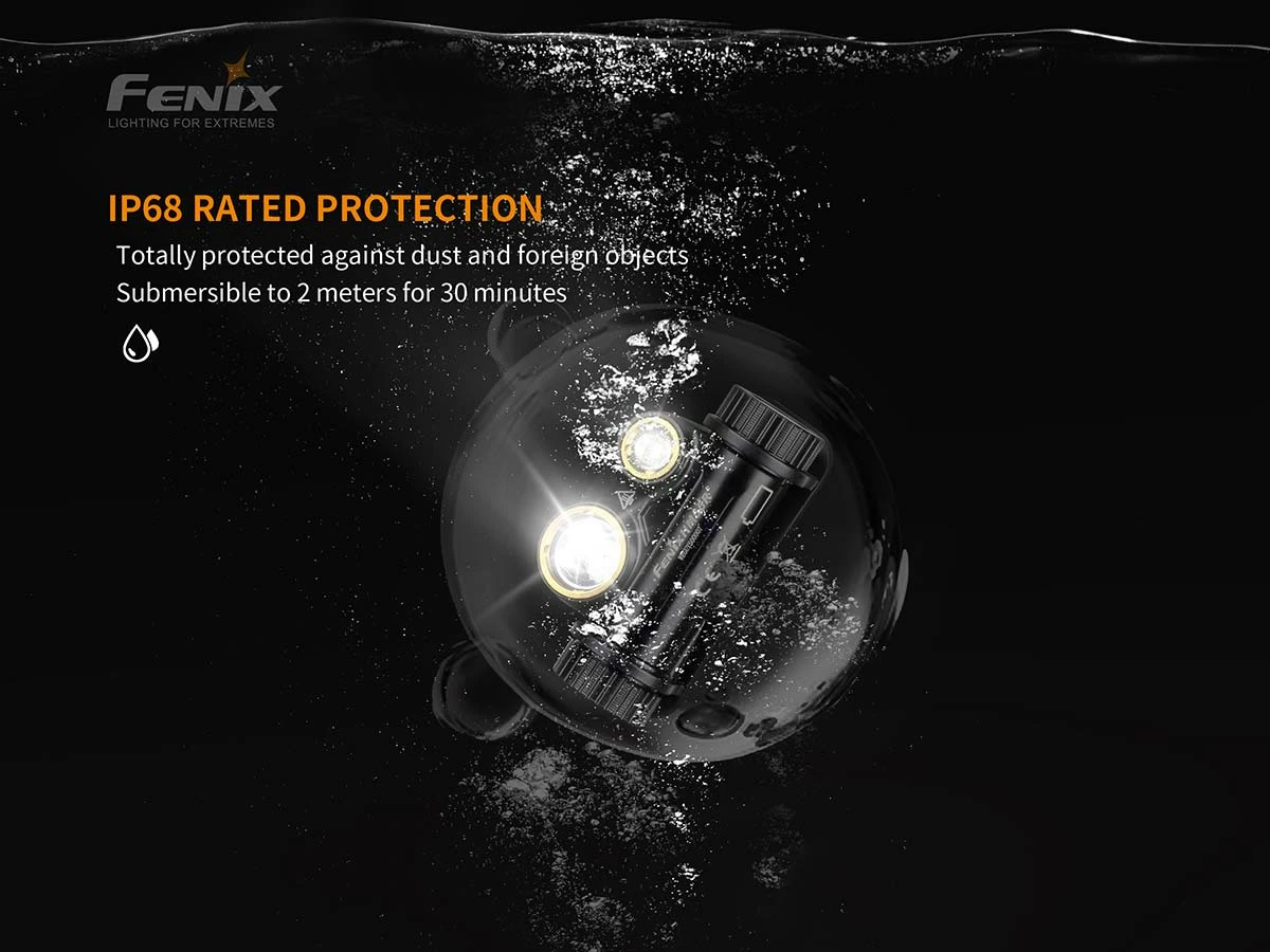 Fenix HM65R Rechargeable Headlamp + E-Lite Combo Headlamps 9 Fenix HM65R Rechargeable Headlamp + E-Lite Combo Headlamps