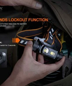 Headlamps FENIX HM70R RECHARGEABLE HEADLAMP