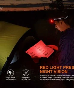 Headlamps FENIX HM70R RECHARGEABLE HEADLAMP