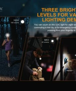 Fenix E-Lite 150 Lumens Multipurpose Mini Flashlight 19 Fenix E-Lite 150 Lumens Multipurpose Mini Flashlight