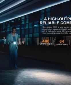 Fenix E05R 400 Lumens Mini Rechargeable Flashlight Flashlights