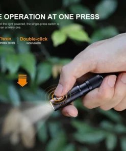 Fenix E05R 400 Lumens Mini Rechargeable Flashlight Flashlights