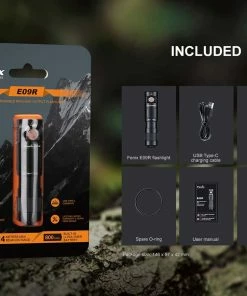 FENIX E09R 600 LUMENS RECHARGEABLE EDC FLASHLIGHT Flashlights