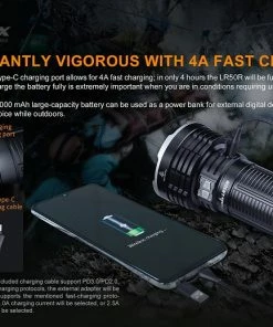 Fenix LR50R 12000 Lumen Multifunctional Search Light 27 Fenix LR50R 12000 Lumen Multifunctional Search Light