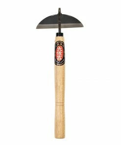 Gyokucho KUSAKICHI Flat Scraper With Wood Handle Home, Farm & Garden