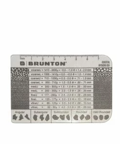 Navigation Cards BRUNTON GRAIN SIZE CARD