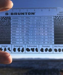 Navigation Cards BRUNTON GRAIN SIZE CARD