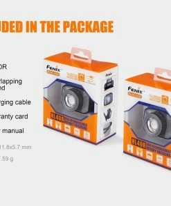 Fenix HL40R Focusable USB Rechargeable Headlamp Headlamps