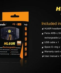 Headlamps Fenix HL60R Headlamp 41 Headlamps Fenix HL60R Headlamp