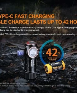 FENIX HM50R V2.0 RECHARGEABLE HEADLAMP