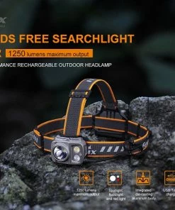 Fenix HP16R High-Performance Rechargeable Outdoor Headlamp Headlamps