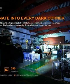 Headlamps FENIX HP25R V2.0 HEADLAMP