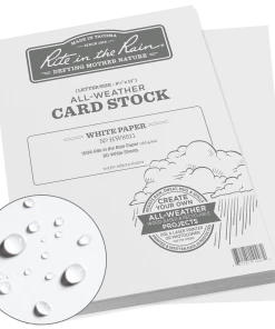 Rite In The Rain Weatherproof Card Stock, 8.5 In. X 11 In. Waterproof Notebooks