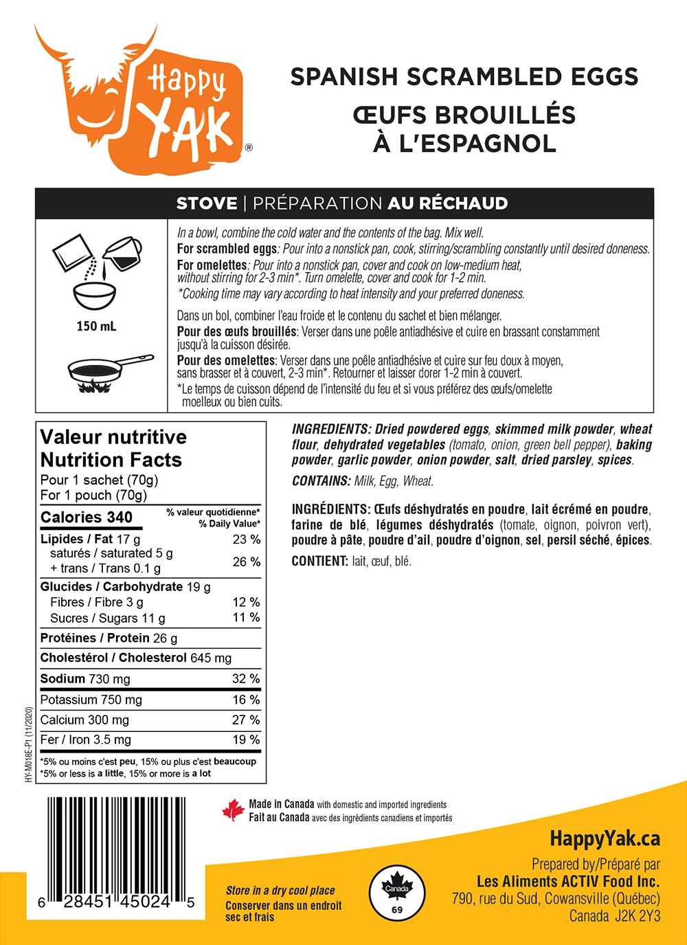 Food & Food Storage Happy Yak Protector Kit 11 Food & Food Storage Happy Yak Protector Kit