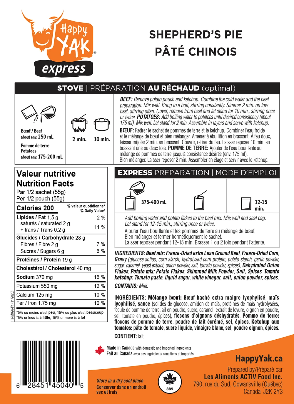 Food & Food Storage Happy Yak Protector Kit 5 Food & Food Storage Happy Yak Protector Kit