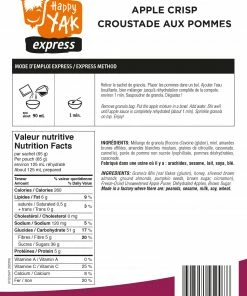 HAPPY YAK APPLE CRISP