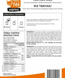 HAPPY YAK TERIYAKI RICE Food & Food Storage