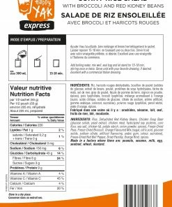 Happy Yak Sunny Rice Salad With Broccoli And Red Kidney Beans Food & Food Storage