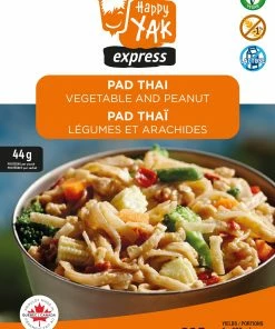 Happy Yak Pad Thai, Vegetable And Peanut Food & Food Storage
