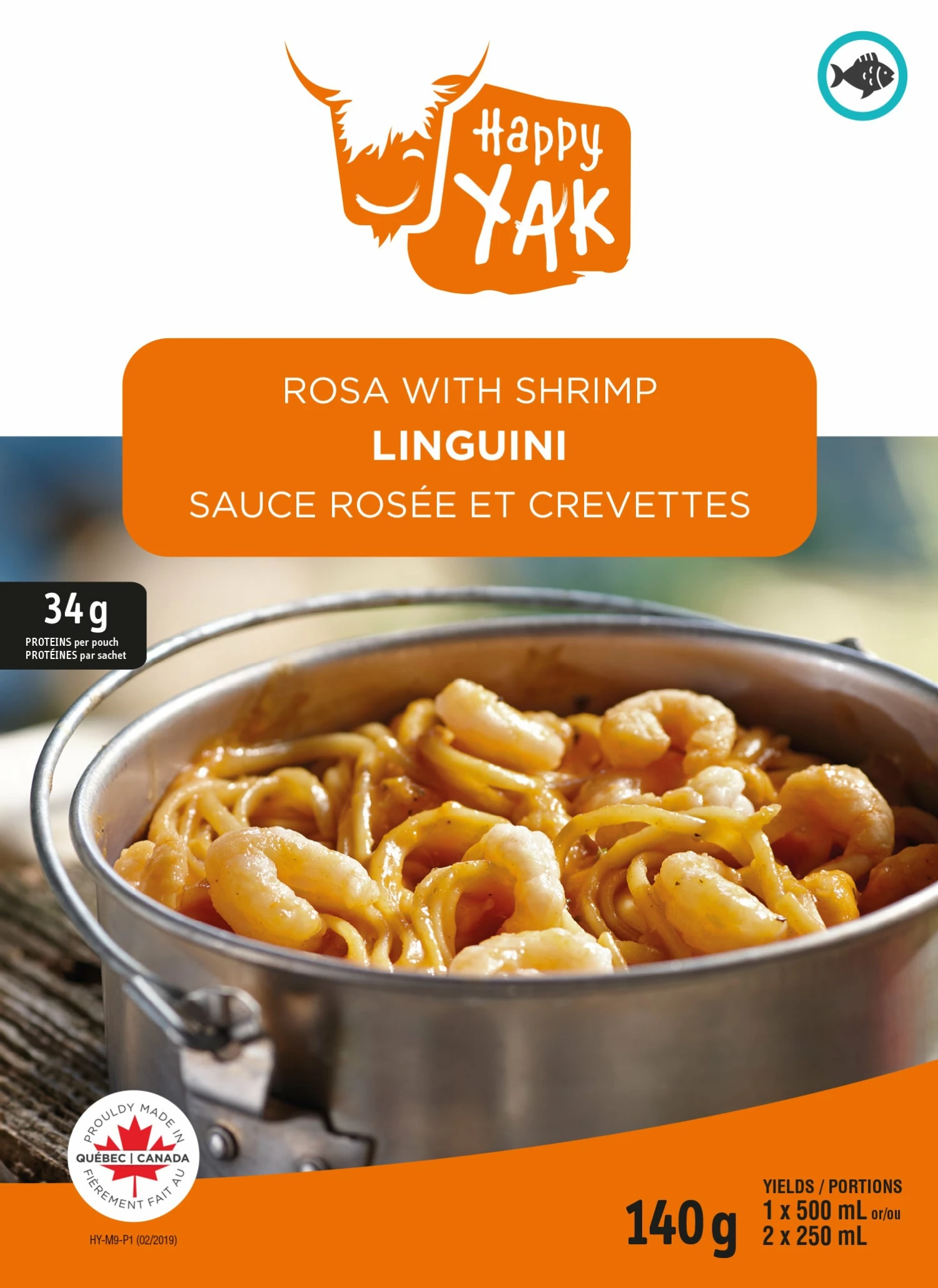 Food & Food Storage HAPPY YAK LINGUINI ROSA WITH SHRIMP 1 Food & Food Storage HAPPY YAK LINGUINI ROSA WITH SHRIMP