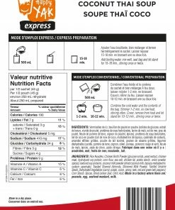 HAPPY YAK COCONUT THAI SOUP