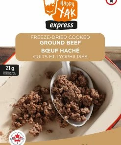 Food & Food Storage HAPPY YAK COOKED GROUND BEEF