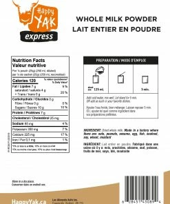 Food & Food Storage HAPPY YAK WHOLE MILK POWDER 7 Food & Food Storage HAPPY YAK WHOLE MILK POWDER