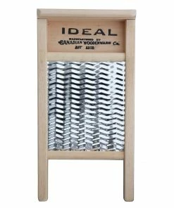 Home, Farm & Garden Canadian Woodenware Ideal Metal Washboard