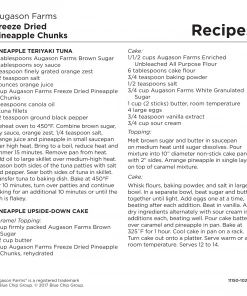 Augason Farms Freeze Dried Pineapple Chunks Food & Food Storage