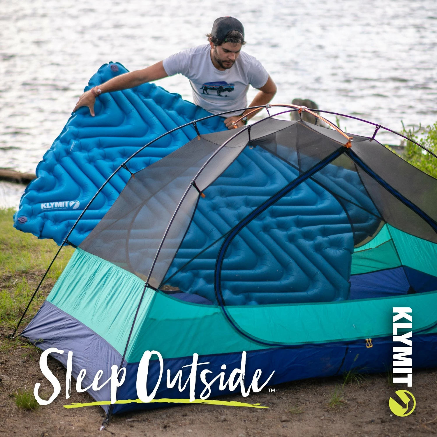 Sleeping Bags & Pads Klymit Double V Sleeping Pad 8 Sleeping Bags & Pads Klymit Double V Sleeping Pad