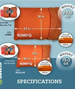 Camping & Hunting Klymit Drift Camp Pillow 20 Camping & Hunting Klymit Drift Camp Pillow