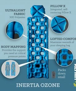 Klymit Inertia Ozone Sleeping Pad 9 Klymit Inertia Ozone Sleeping Pad
