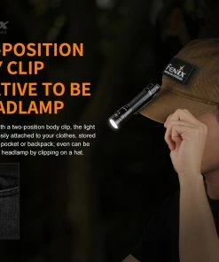 Flashlights Fenix LD30 1600 Lumens Ultra-Compact Flashlight With Tail Switch