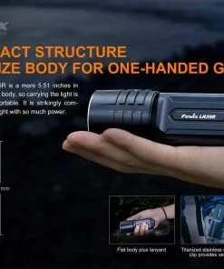 FENIX LR35R 10,000 LUMEN RECHARGEABLE FLASHLIGHT Flashlights 24 FENIX LR35R 10,000 LUMEN RECHARGEABLE FLASHLIGHT Flashlights