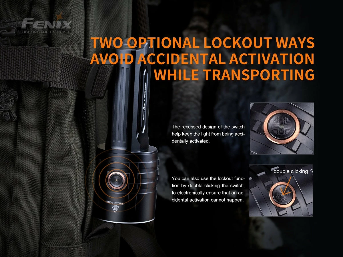 FENIX LR35R 10,000 LUMEN RECHARGEABLE FLASHLIGHT Flashlights 8 FENIX LR35R 10,000 LUMEN RECHARGEABLE FLASHLIGHT Flashlights