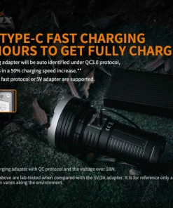 Flashlights Fenix LR40R Rechargeable 12000 Lumen Flashlight