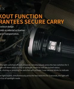 Flashlights Fenix LR40R Rechargeable 12000 Lumen Flashlight