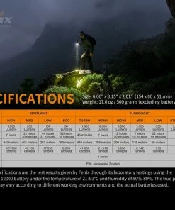 Flashlights Fenix LR40R Rechargeable 12000 Lumen Flashlight