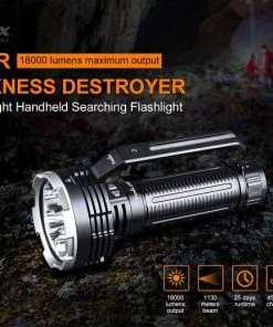 Flashlights Fenix LR80R 18000 Lumen Rechargeable Searchlight