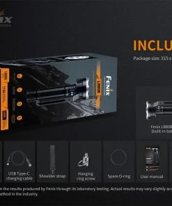 Flashlights Fenix LR80R 18000 Lumen Rechargeable Searchlight