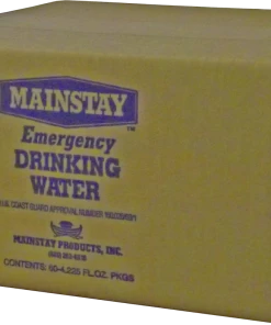 Drinks Mainstay Emergency Drinking Water - 125 ML Packet (Case Of 60) 6 Drinks Mainstay Emergency Drinking Water - 125 ML Packet (Case Of 60)